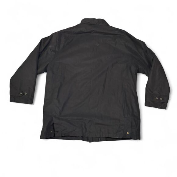 Polo Ralph Lauren Men’s XXL Coat Black Barn Jacket Snap-In Wool Liner Heavy - Picture 2 of 6